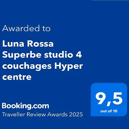 Luna Rossa Superbe 4 Couchages Hyper Centre Apartment *